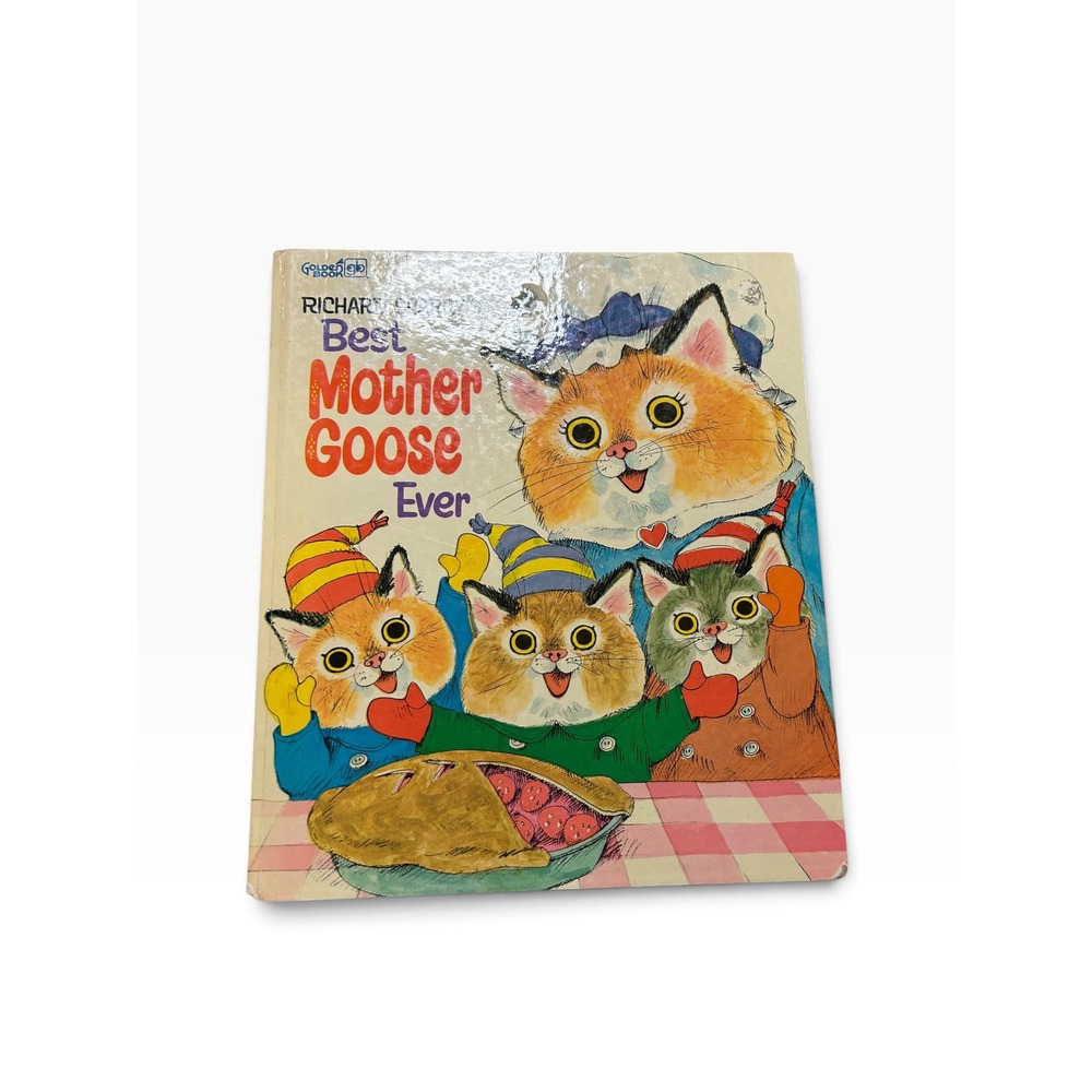 Vintage 1970 Richard Scarry Best Mother Goose Ever Golden Book Hardcover